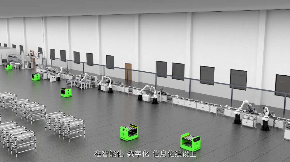 清華同方智能生產(chǎn)線三維動(dòng)畫(huà) 3d產(chǎn)線動(dòng)畫(huà)—上海虎置動(dòng)畫(huà)
